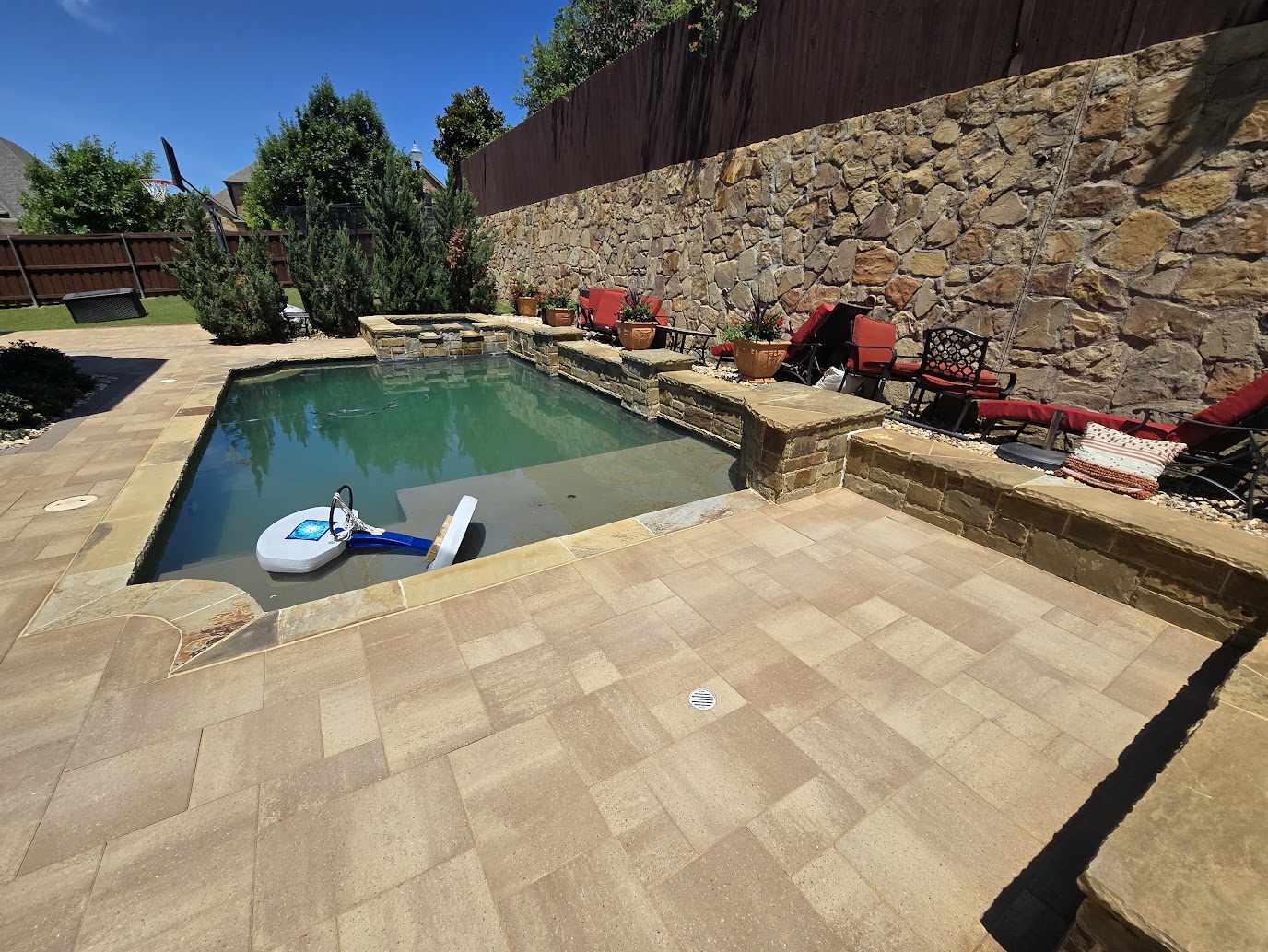 Pool Calcium Removal Service Dallas TX